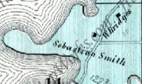 BCF area from 1887 map